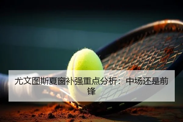 尤文图斯夏窗补强重点分析：中场还是前锋